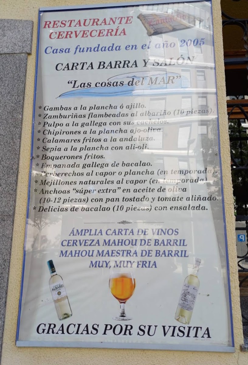 Restaurante Cantalejo Menu - Image 3