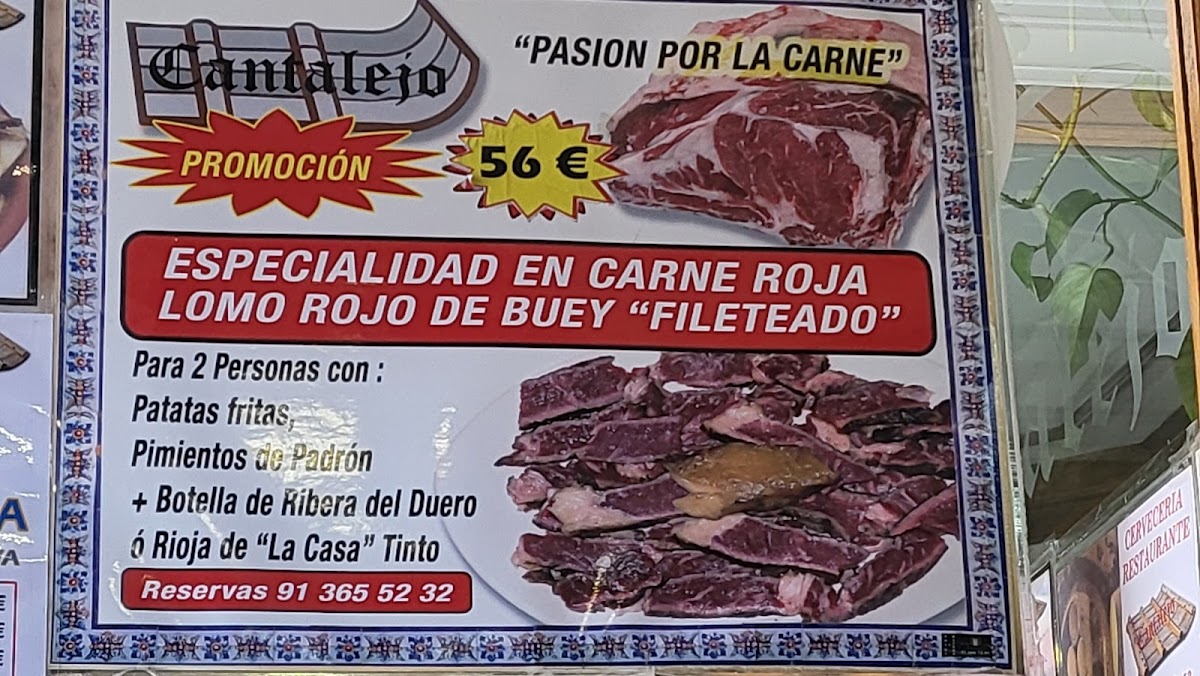 Restaurante Cantalejo Menu - Image 5